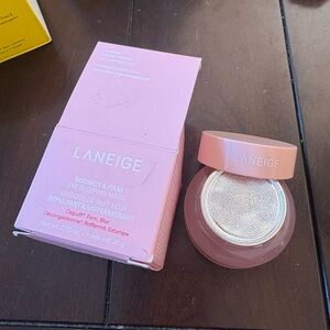 LANEIGE Bouncy & Firm Eye Brightening Sleeping Mask BNIB 0.7 oz FULL SIZE